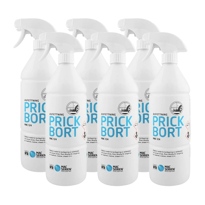 Prickbort Avfettning 1L (6-pack) - Flexsell