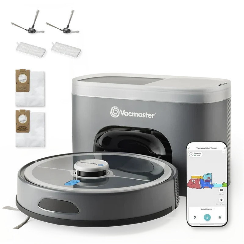 Vacmaster REi | Robot Vacuum Cleaner with Self Empty Station