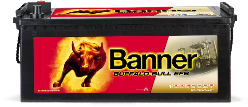 Banner Batteri Buffalo Bull EFB 12v 240Ah