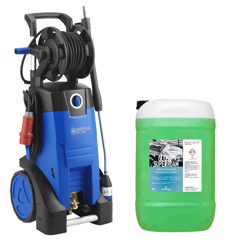 Högtryckstvätt MC 4M-180-740 XT (inkl. Glossy Superfoam 20L) - Nilfisk
