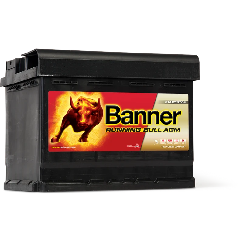 Bilbatteri Banner Running Bull AGM 12V 60Ah 56001