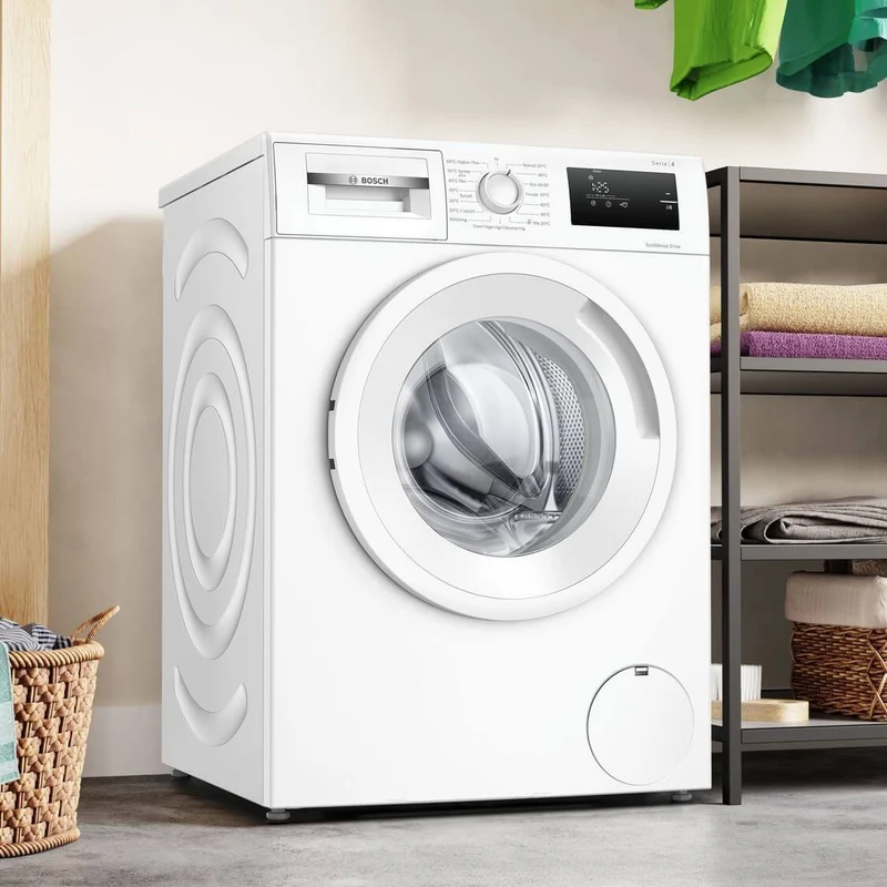 Serie 4, Tvättmaskin, frontmatad, 7 kg, 1400 v/min