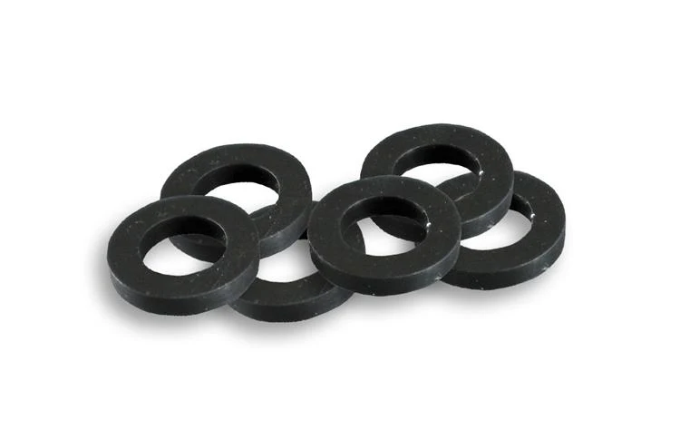 Pakning til slange 6 stk i 2 størrelser: 1/2" og 3/4"