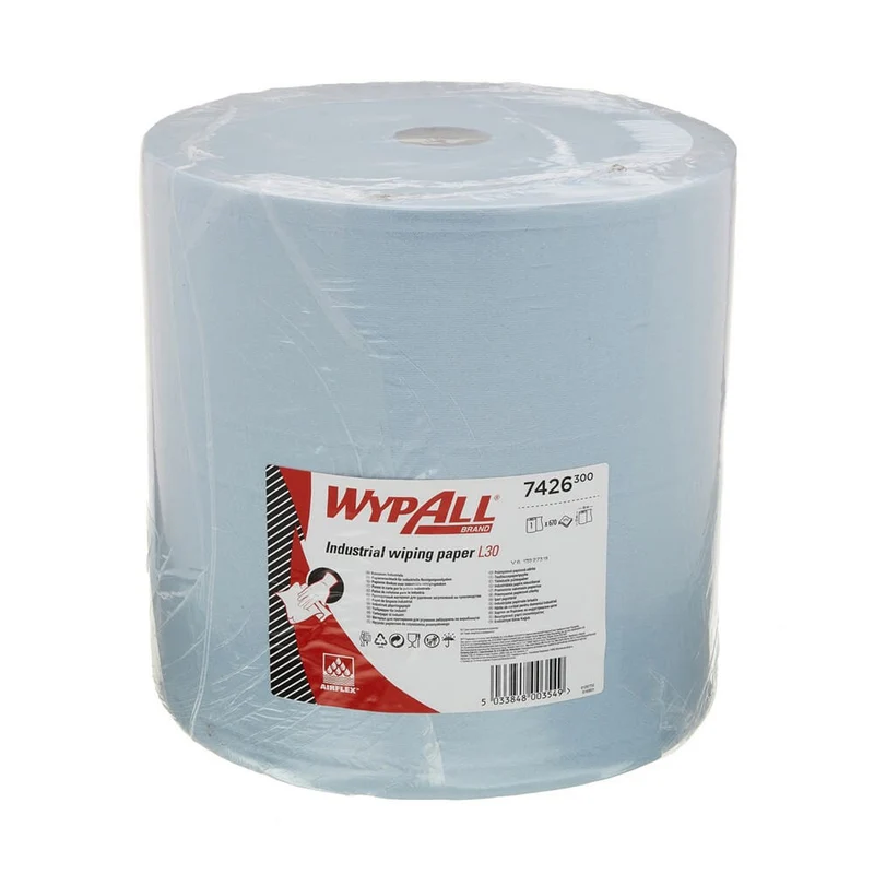 Torkduk WypAll Jumborulle L30 Ultra+ blå