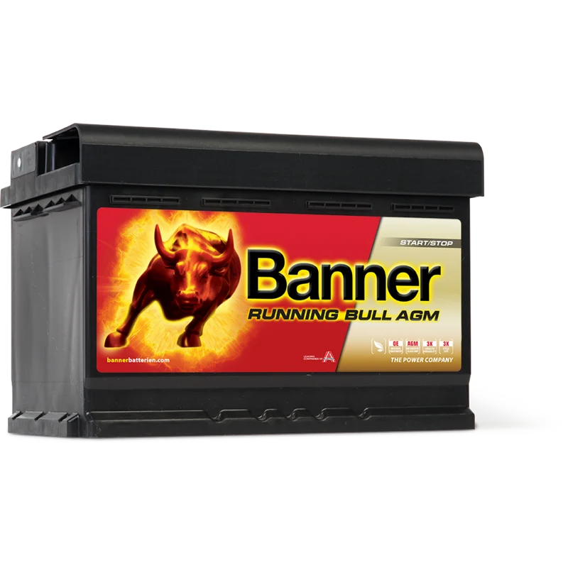 Bilbatteri Banner Running Bull AGM 12V 70Ah 57001