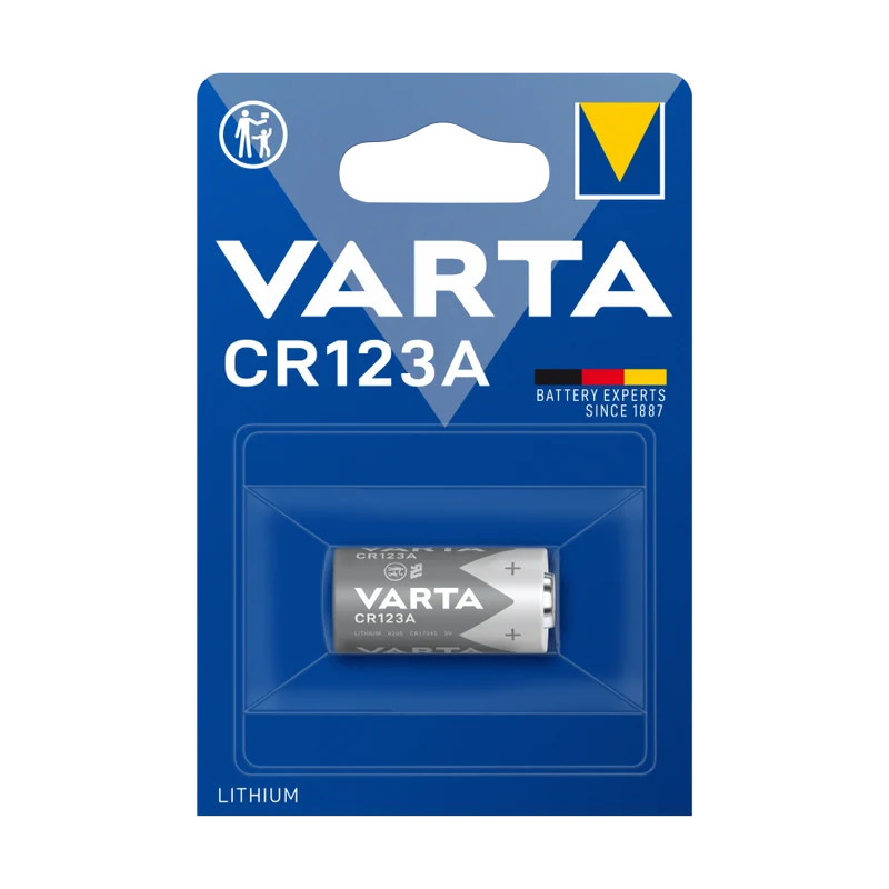 Litiumbatteri Varta Professional CR123A 3v