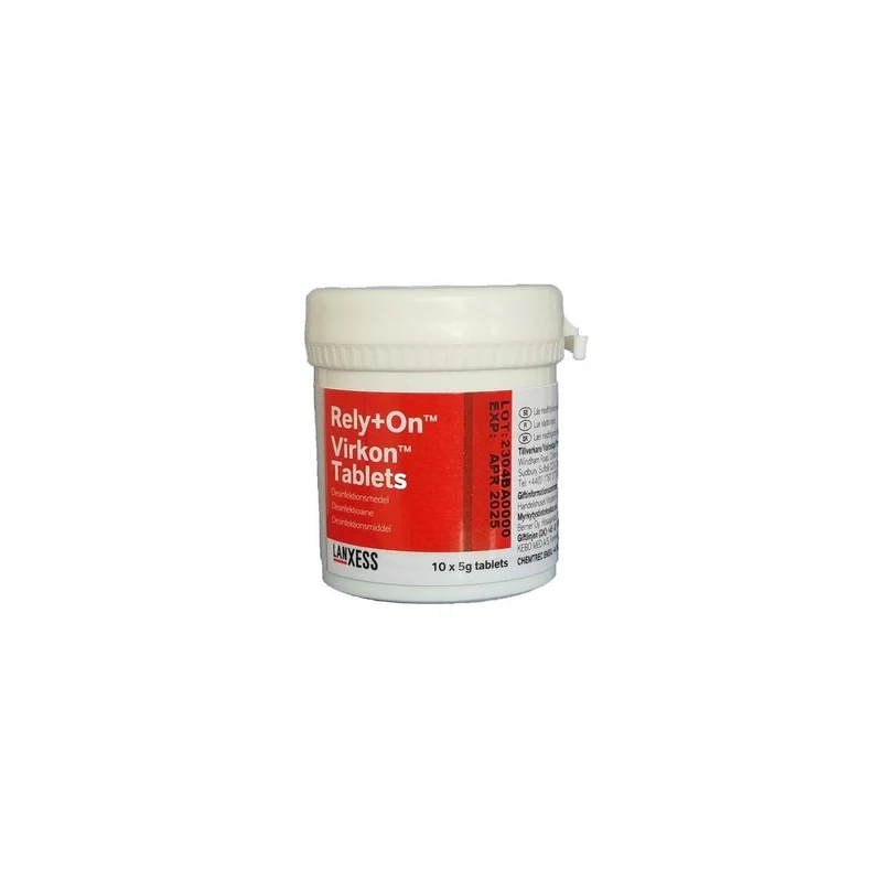 Desinfektionsmedel Virkon 10x5g/fp