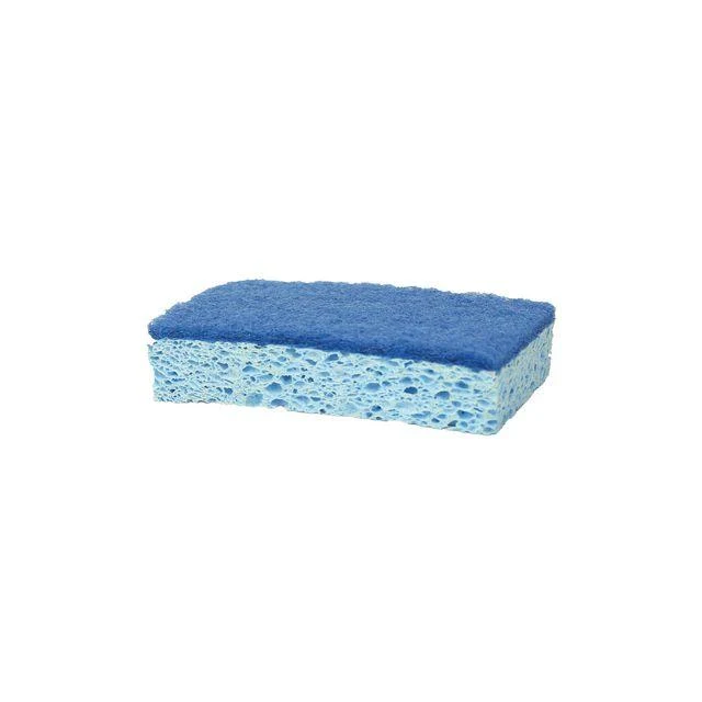 Svamp ACTIVA Cellulosa 11x7cm blå 4/fp