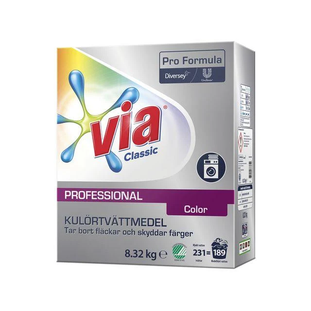 Tvättmedel VIA Pro Formula Color 8,32kg