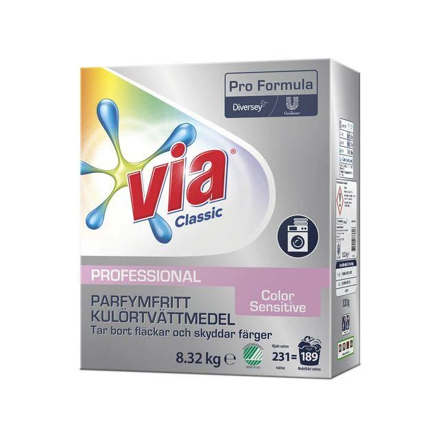 Tvättmedel VIA Pro F. Color Sens 8,32kg