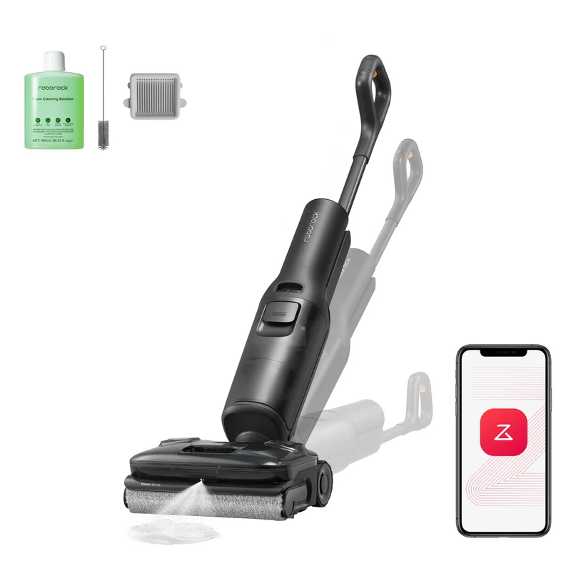 Roborock F25 ACE Pro våt- och torrdammsugare med JetFoaming™-rengöring