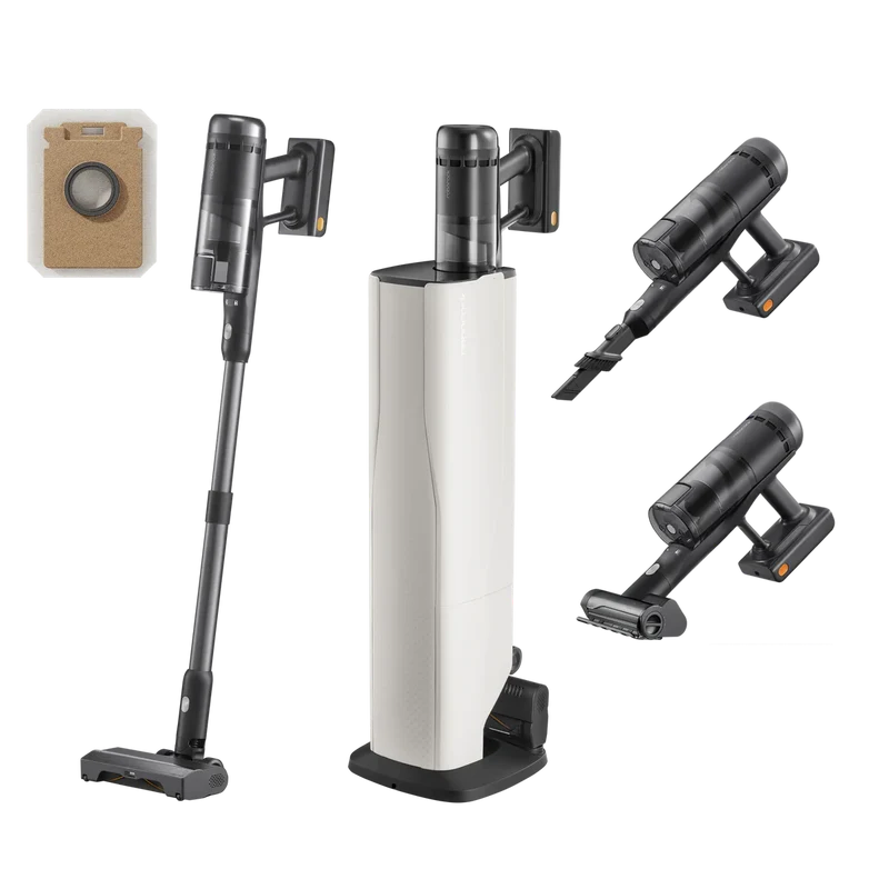 Roborock H60 Hub Ultra sladdlös dammsugare med sugstation
