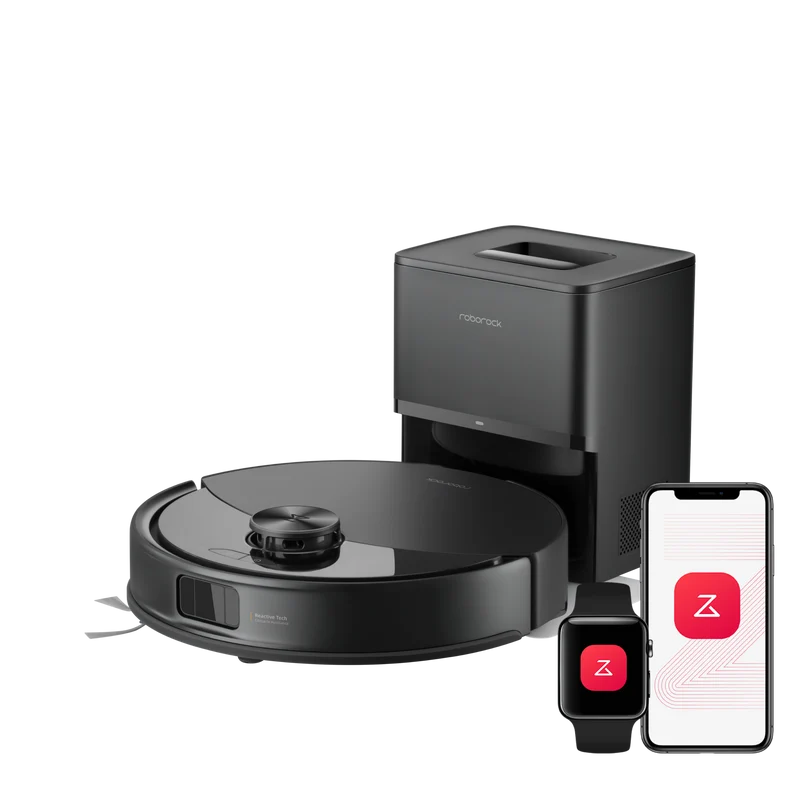 Roborock Q10 S5+(Q10 VF+) robotdammsugare med automatisk tömningsstation – Uppgraderad version av Q8 Max+