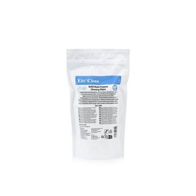 Rengöringsservetter ELIX Refill 100/fp