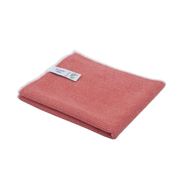 Städduk Premium Cloth Knitted röd 10/fp