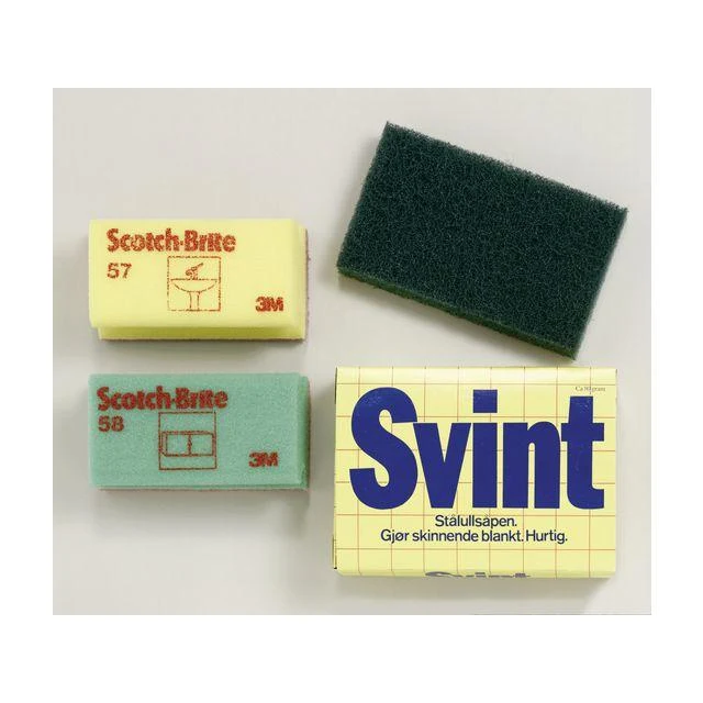 Rengöringssvamp SCOTCHBRITE 7x15cm vit