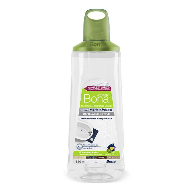 Bona OxyPower Djuprengöringsmedel för Hårda Golv Spray Refill 850 ml