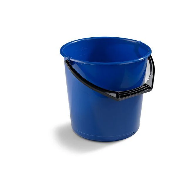 Hink rund blå 10L