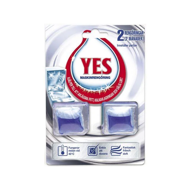 Diskmaskinsrengöring YES PowerClean 2/fp