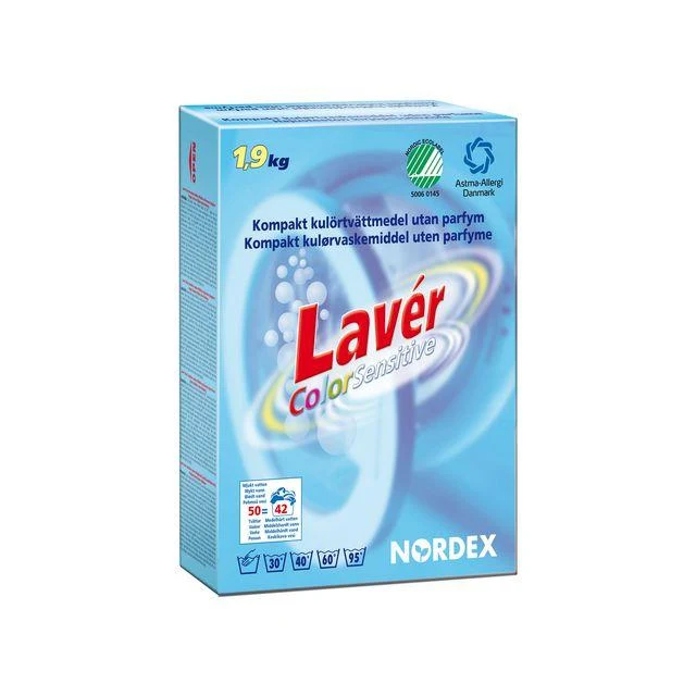 Tvättmedel LAVÉR Color Sens 1,9kg