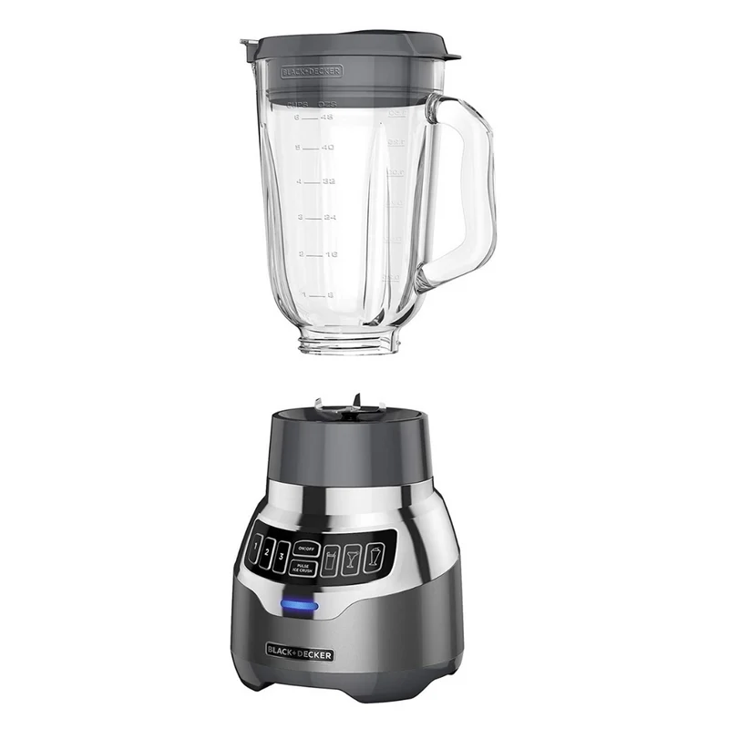 Black+Decker Power Crush Digital Blender with Quiet Technology