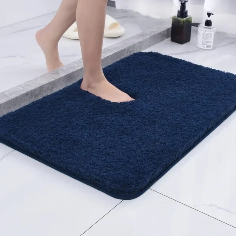 Blød og Sikker Badeværelsesmåtte i Mikrofiber