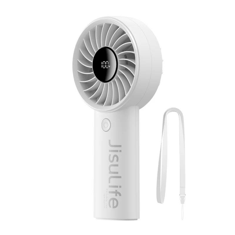 Jisulife Handheld Fan Life4 3600mAh Portable USB Fan - Grå