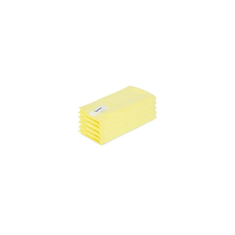 Microfiberduk LYRECO P 40x40cm gul 5/fp
