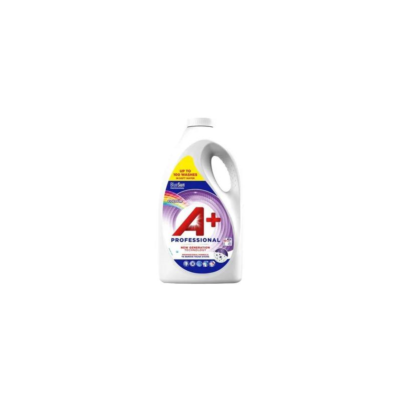 Tvättmedel A+ Professional Color 4,62L