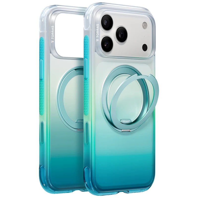 TORRAS O3 Air iPhone 17 Pro Max/18 Pro Max, Blå&Grøn