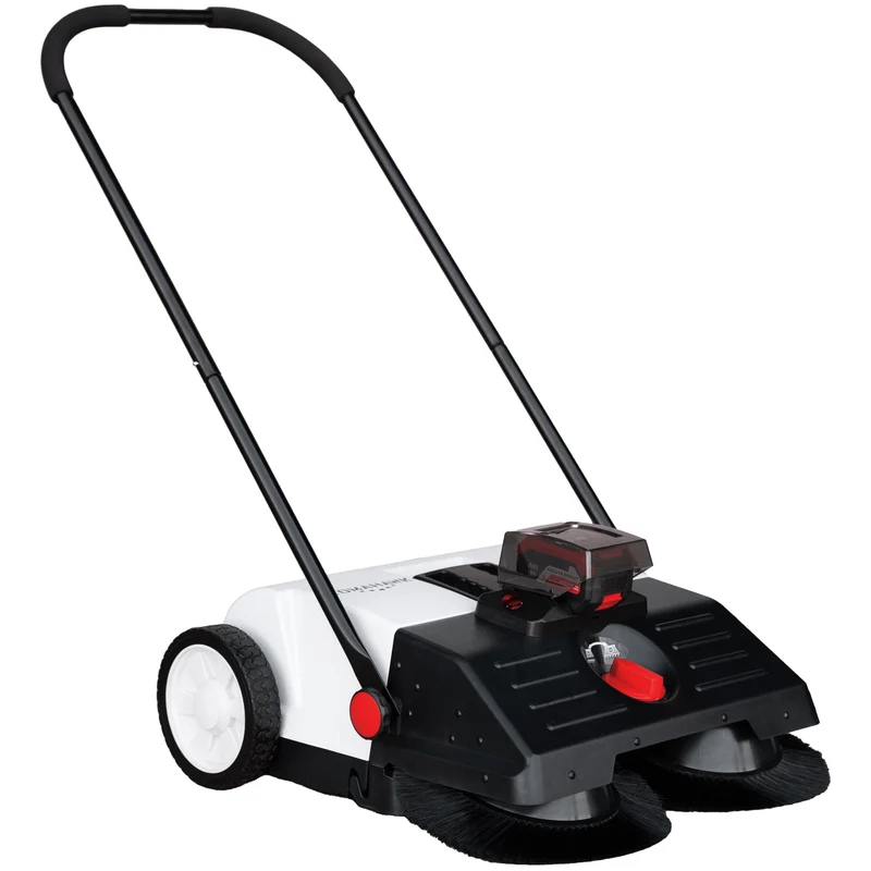 22" Battery Powered Push Sweeper - 18V Lithium-Ion