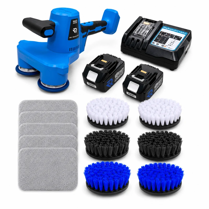 Stair & Upholstery Orbital Scrubber Kit