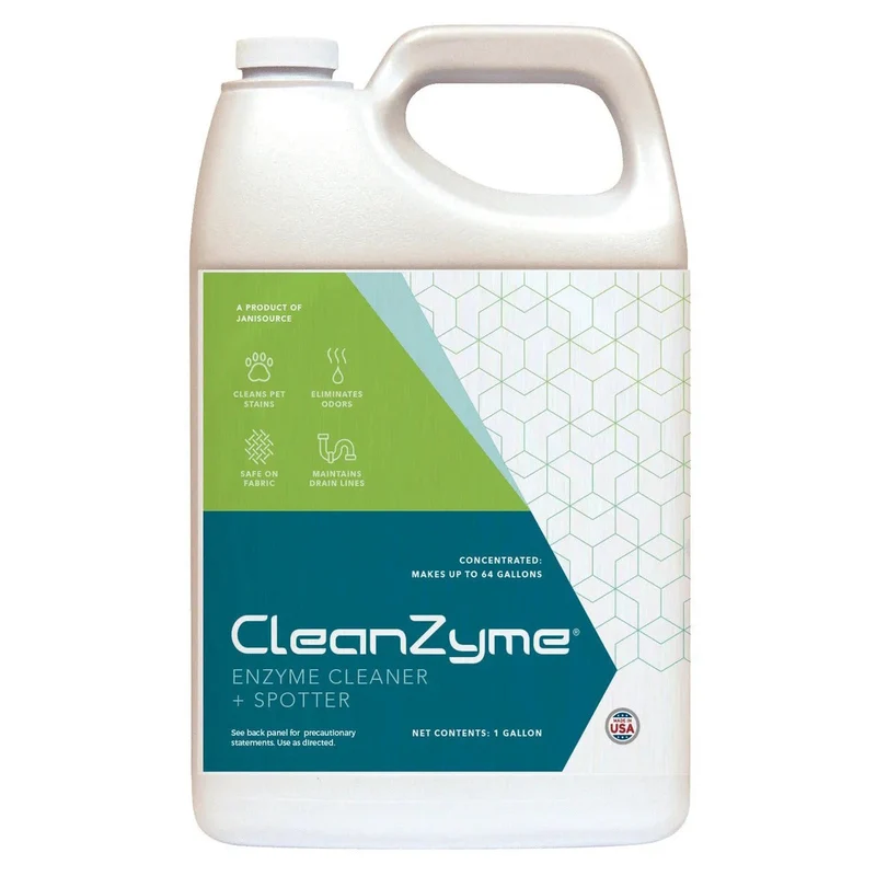 CleanZyme: Enzyme Cleaner, Spotter & Odor Remover - Gallon