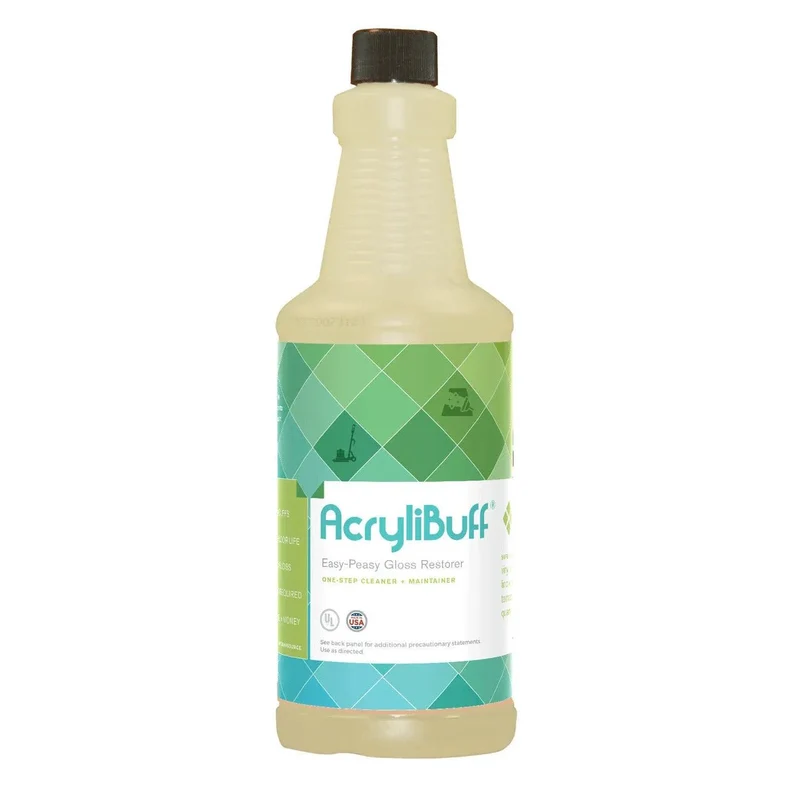 AcryliBuff Spray On Spray Buff Floor Gloss Restorer - Quart