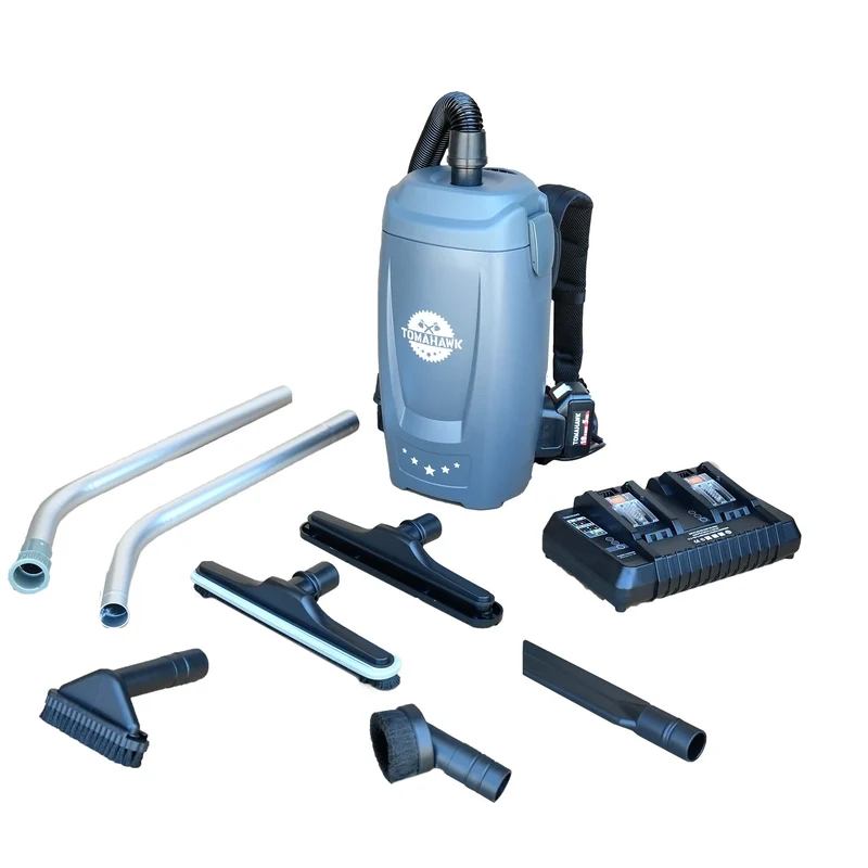 18V Battery Powered Backpack Vacuum 6L