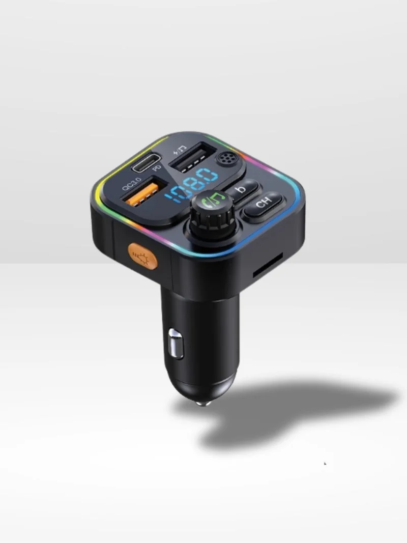 Bluetooth Bil Kit med Hurtigopladning