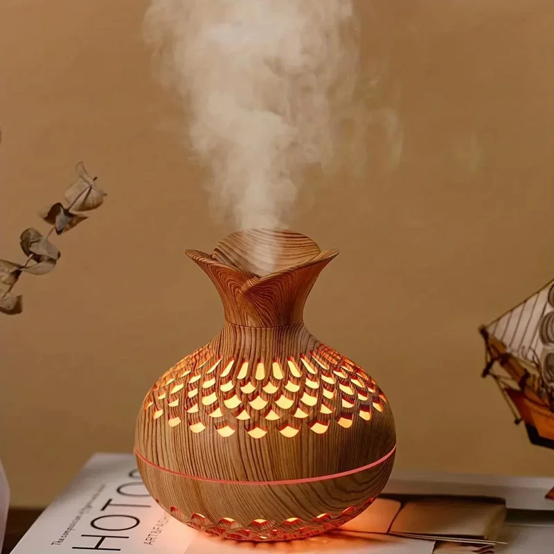 Aromadiffuser med Stemningslys til Ultimativ Afslapning
