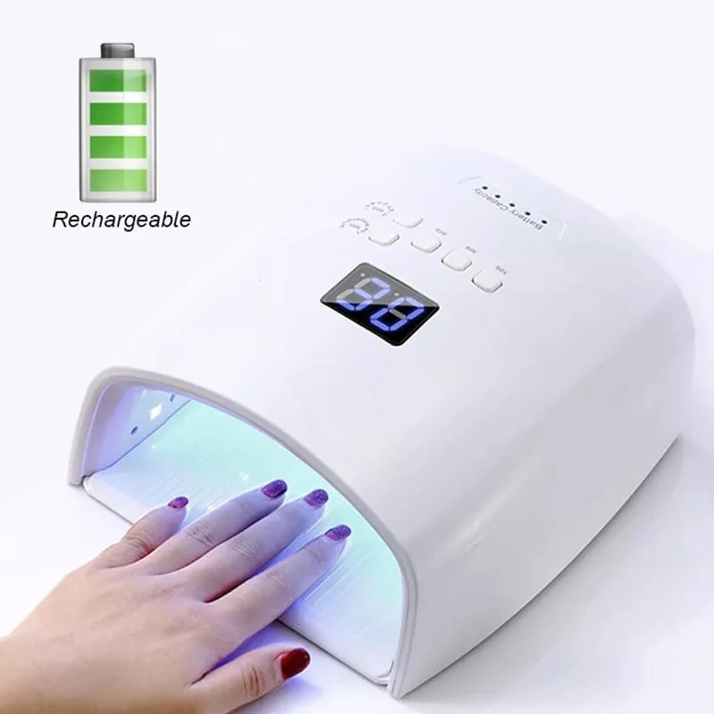 Bærbar UV Negletørrer med Hurtig Opladning