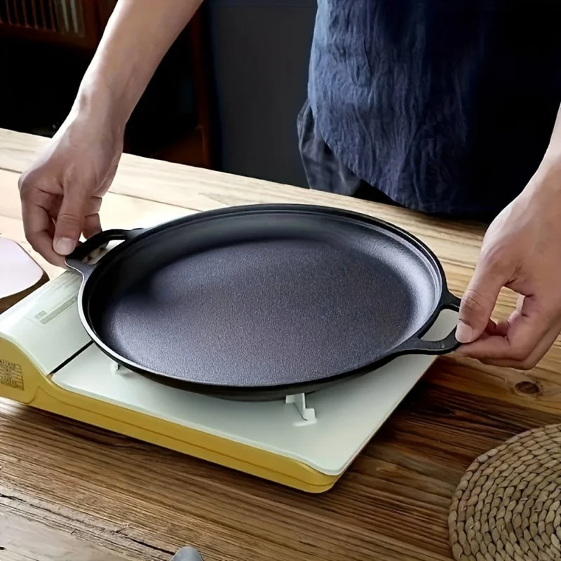 Gussejernsgrillpande med Non-stick – Perfekte Grillresultater