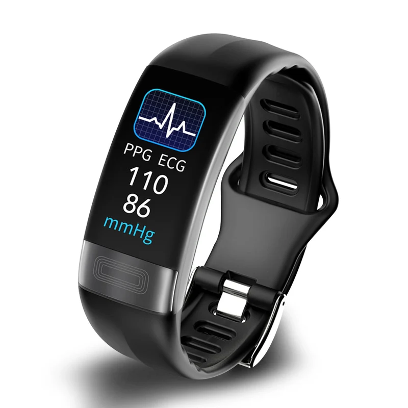 Smartwatch med Blodtryksmåling & EKG - Din Sundhedspartner