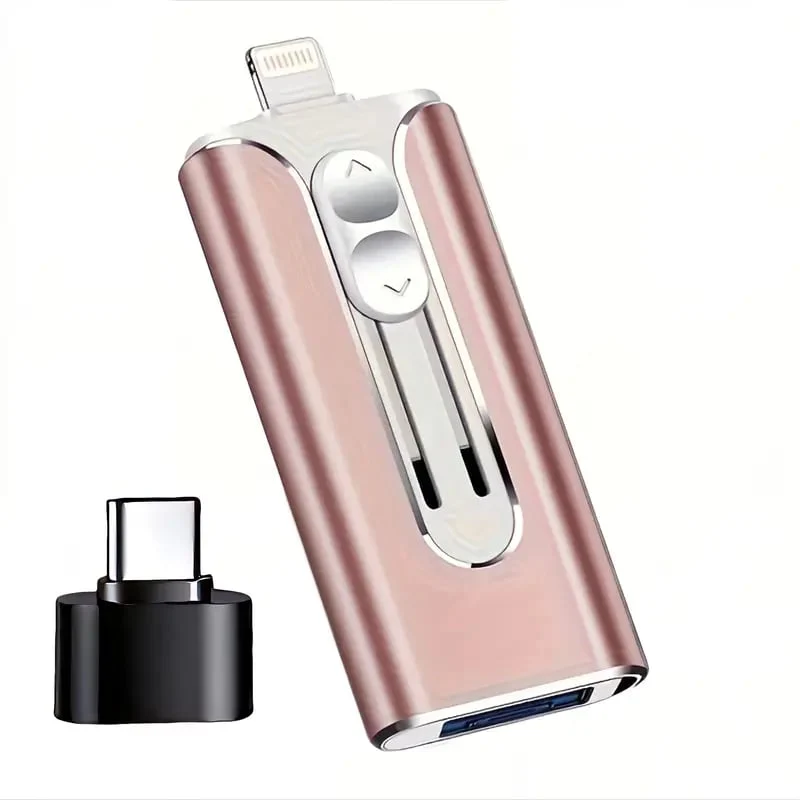 Hurtig 4-i-1 USB-nøgle til sikker filoverførsel