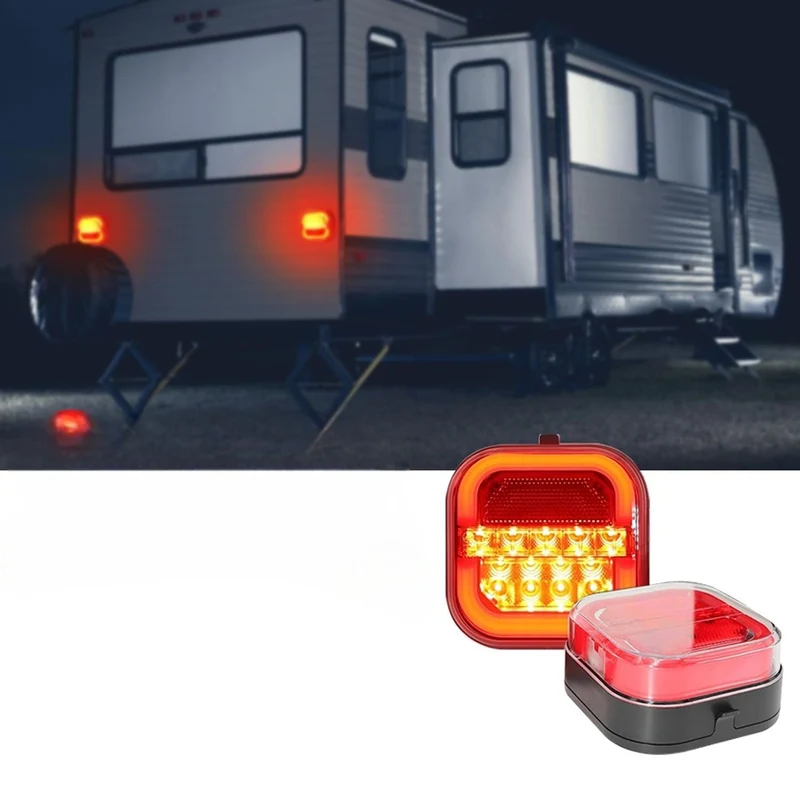 Ultra-lyse, vandtætte LED-trailerlygter til sikker kørsel