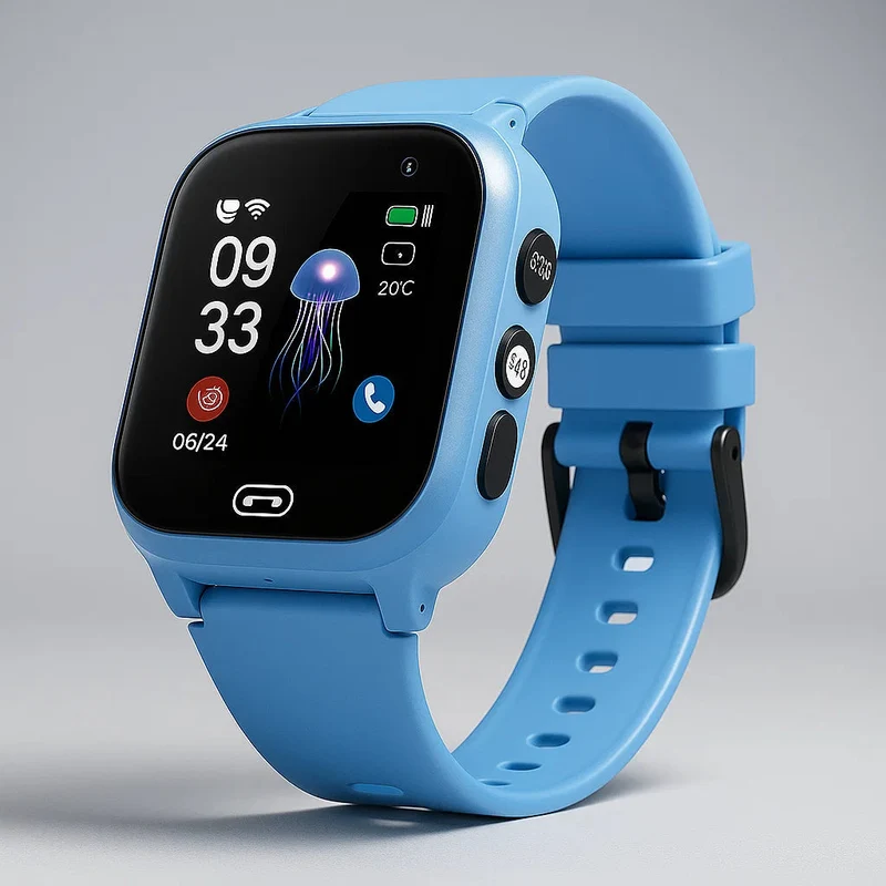 Børne Smartwatch med GPS & Videoopkald - Sikkerhed & Sjov