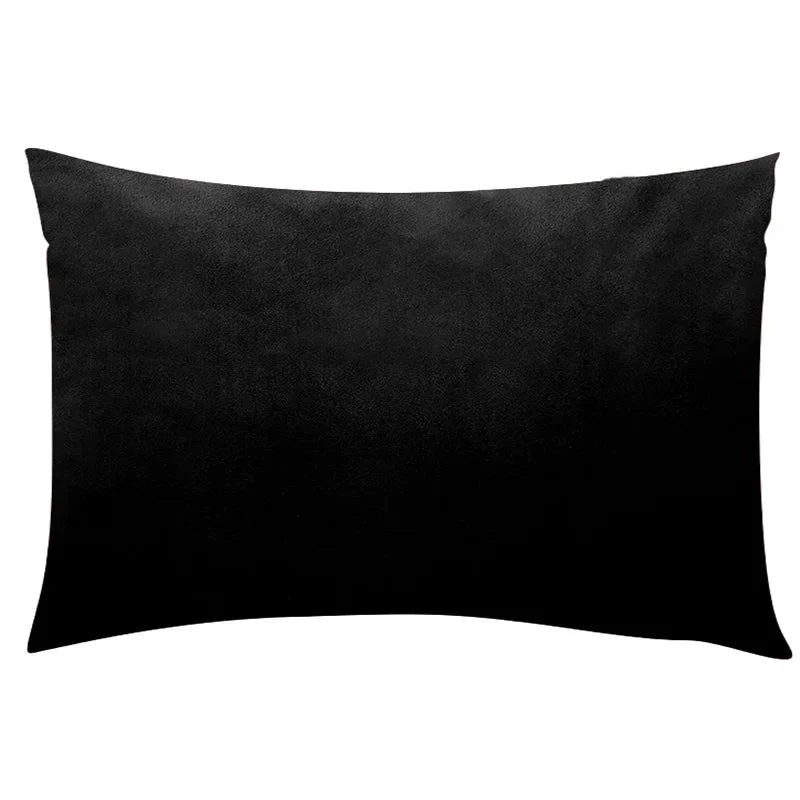 Ultrablødt Velourspude i Livlige Farver 30x50 cm
