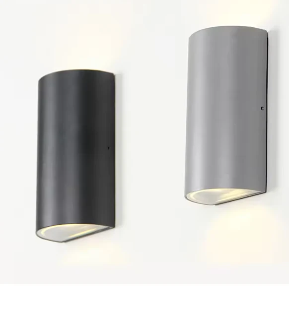 Vejrbestandig LED Væglampe med Moderne Design