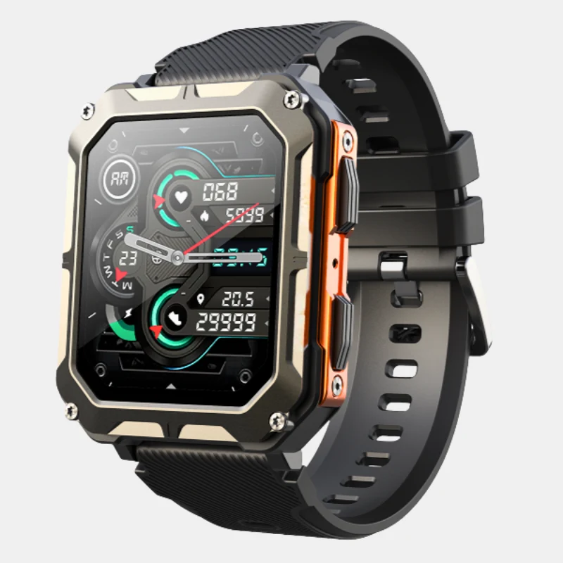 Smartwatch med Lang Batterilevetid og Robust Design