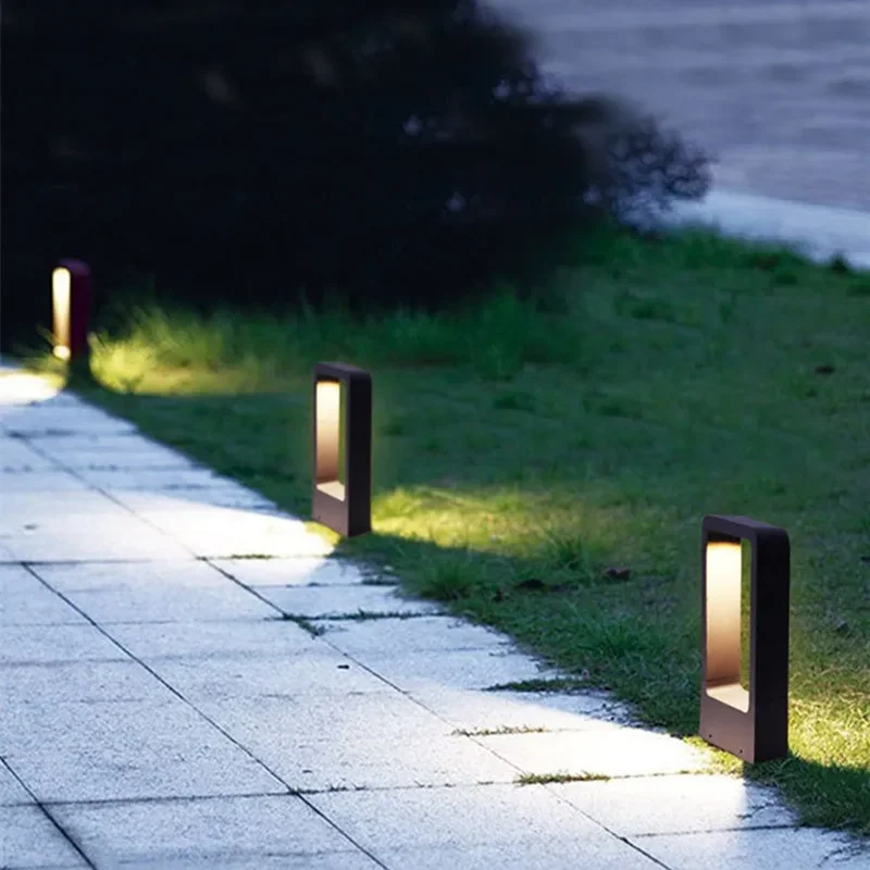 Udendørs LED-lampe til have - Stilfuld og energibesparende
