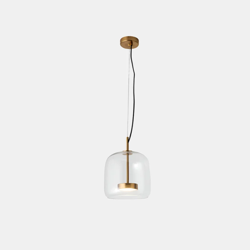 Gylden Retro LED Pendel med Energioptimeret Belysning