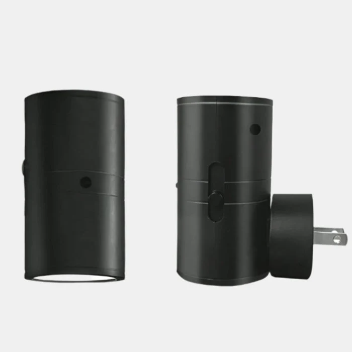 Stilfuld LED Cylinder Væglampe med Pladsbesparende Design