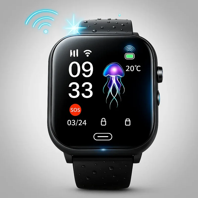 GPS Smartwatch til Børn – Sikkerhed og Sjov i Én Enhed